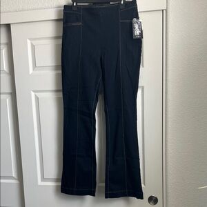 INC International Concepts Dark Flare Pants